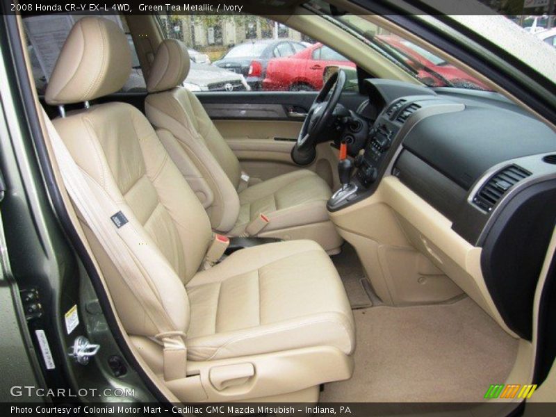 Green Tea Metallic / Ivory 2008 Honda CR-V EX-L 4WD