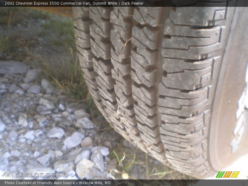 Summit White / Dark Pewter 2002 Chevrolet Express 3500 Commercial Van