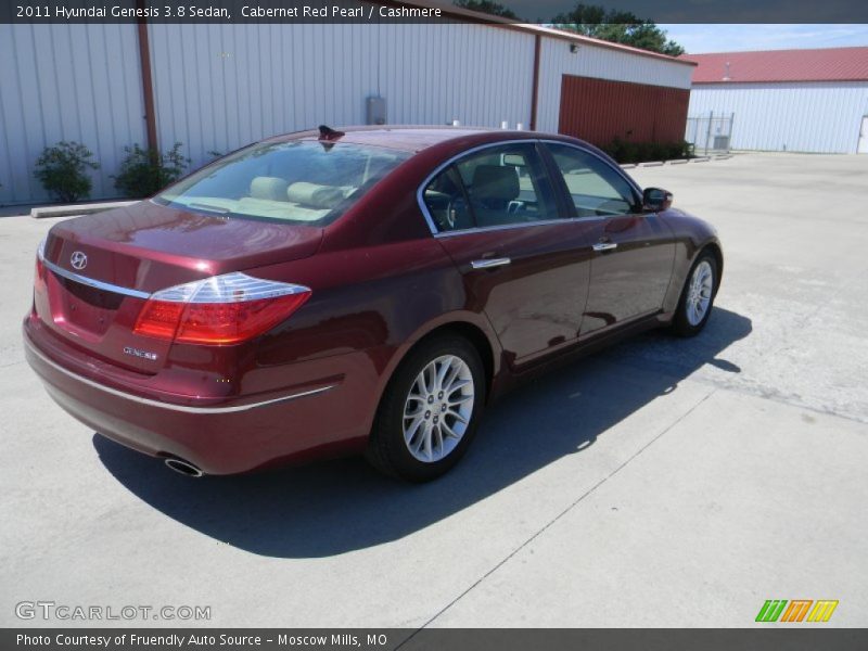 Cabernet Red Pearl / Cashmere 2011 Hyundai Genesis 3.8 Sedan