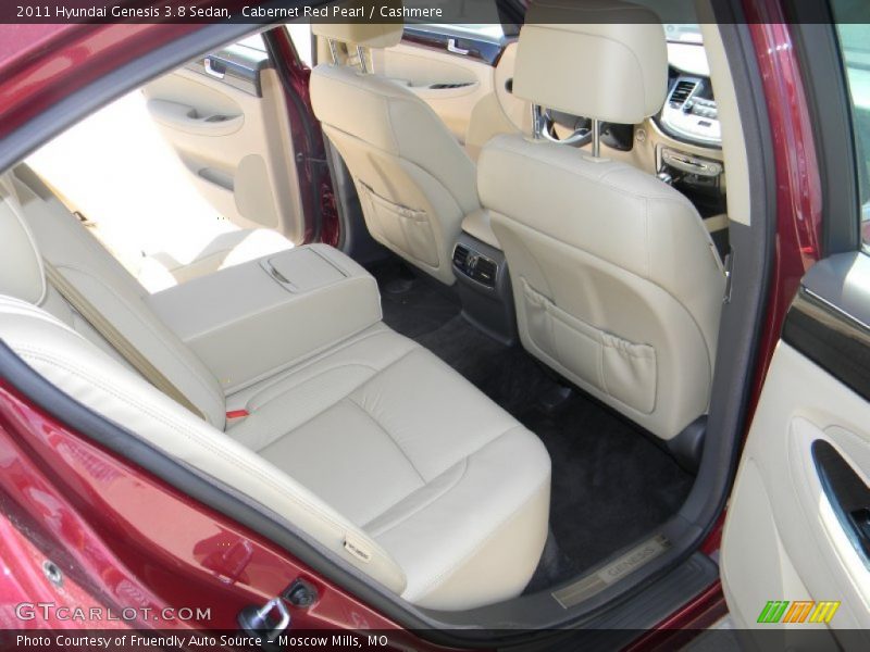 Cabernet Red Pearl / Cashmere 2011 Hyundai Genesis 3.8 Sedan