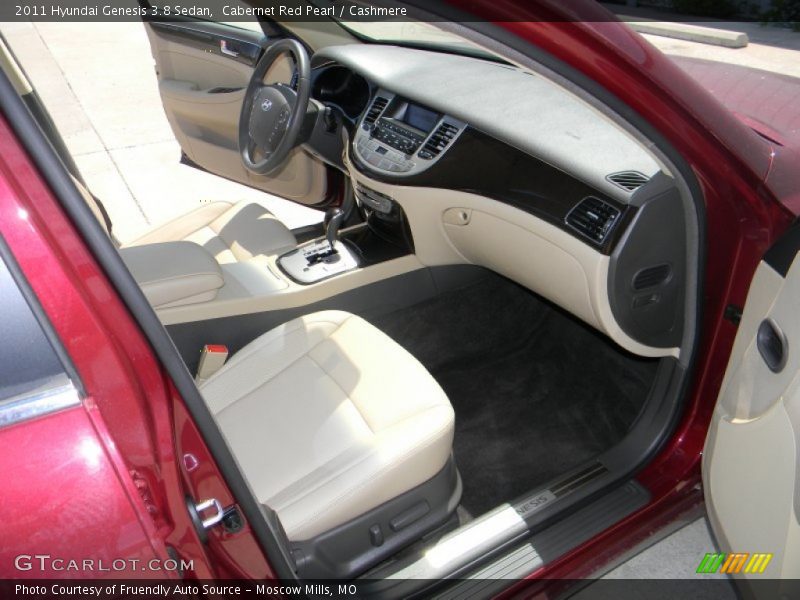 Cabernet Red Pearl / Cashmere 2011 Hyundai Genesis 3.8 Sedan