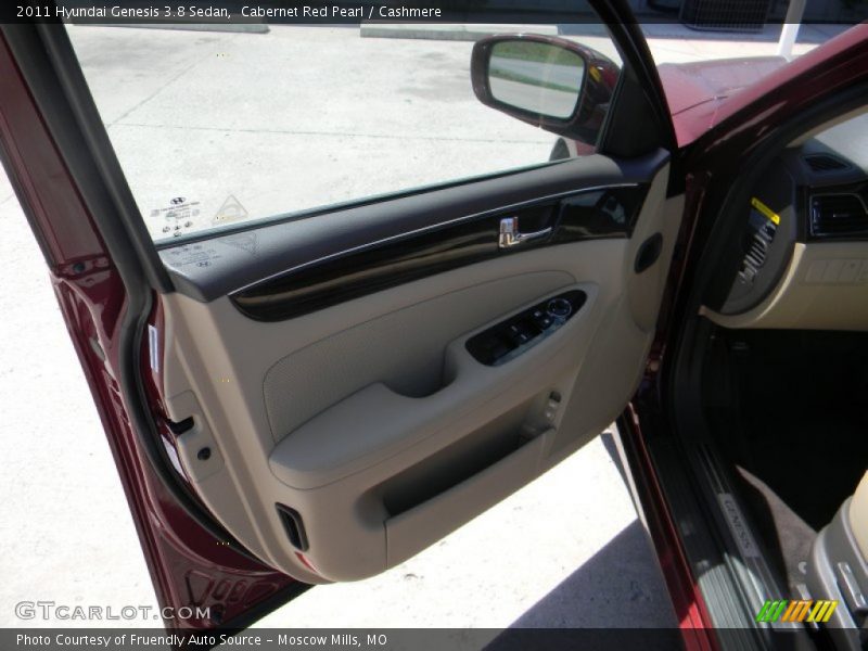 Cabernet Red Pearl / Cashmere 2011 Hyundai Genesis 3.8 Sedan
