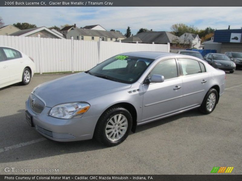 Glacier Blue Metallic / Titanium Gray 2006 Buick Lucerne CX