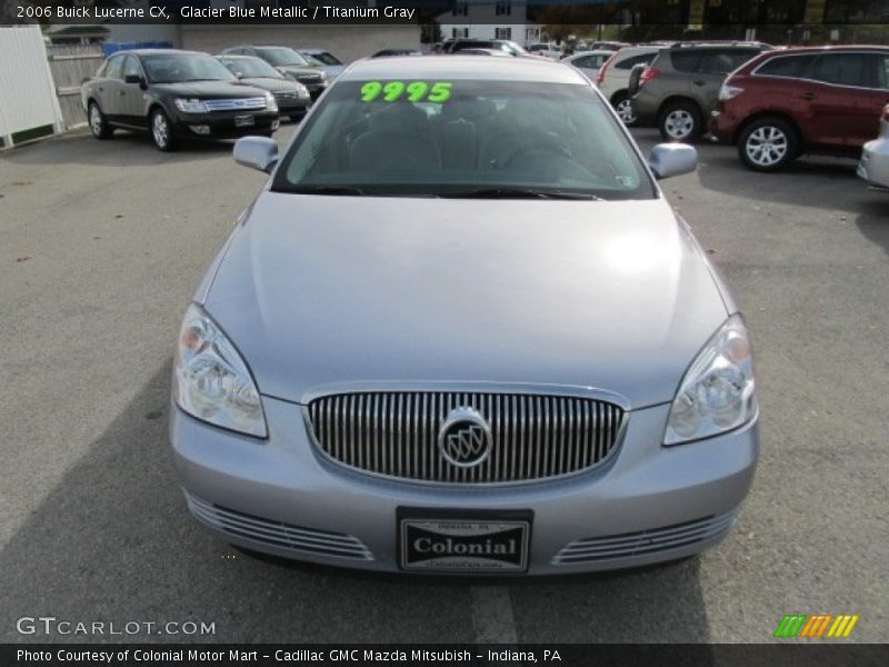 Glacier Blue Metallic / Titanium Gray 2006 Buick Lucerne CX