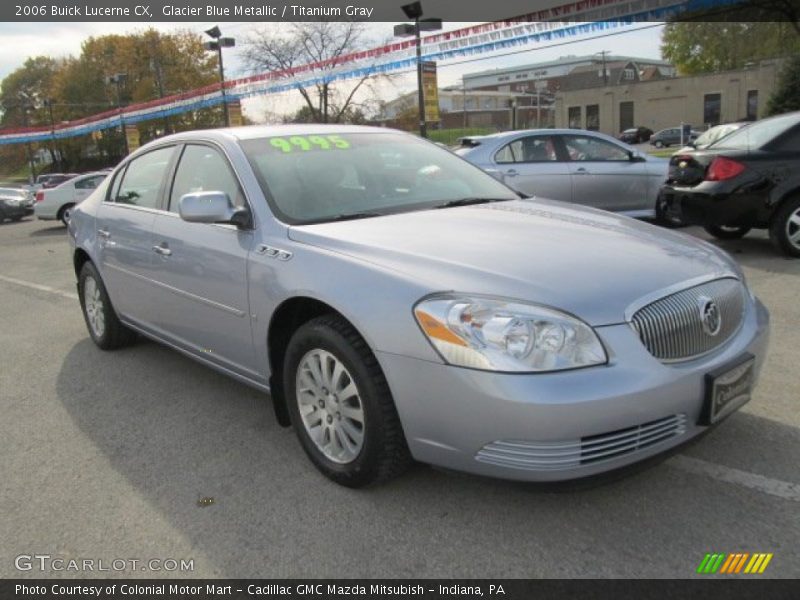 Glacier Blue Metallic / Titanium Gray 2006 Buick Lucerne CX
