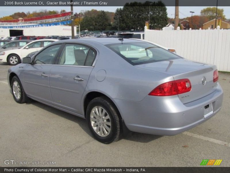 Glacier Blue Metallic / Titanium Gray 2006 Buick Lucerne CX