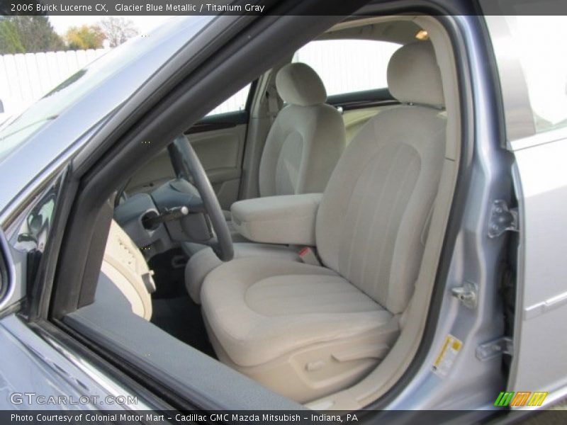 Glacier Blue Metallic / Titanium Gray 2006 Buick Lucerne CX