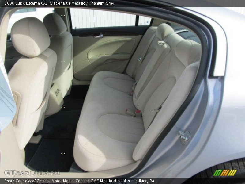 Glacier Blue Metallic / Titanium Gray 2006 Buick Lucerne CX
