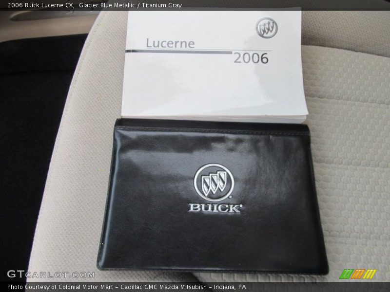Glacier Blue Metallic / Titanium Gray 2006 Buick Lucerne CX