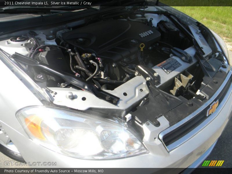 Silver Ice Metallic / Gray 2011 Chevrolet Impala LS