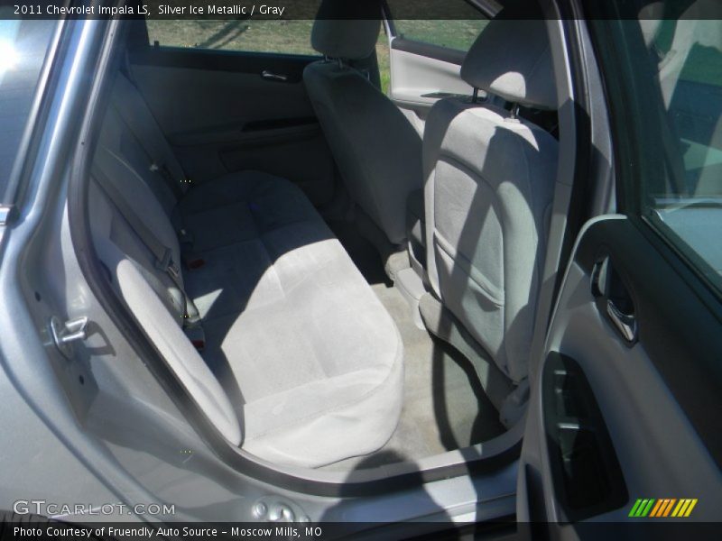 Silver Ice Metallic / Gray 2011 Chevrolet Impala LS