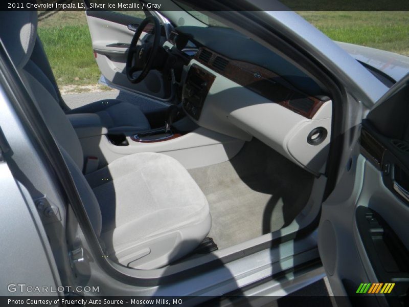 Silver Ice Metallic / Gray 2011 Chevrolet Impala LS
