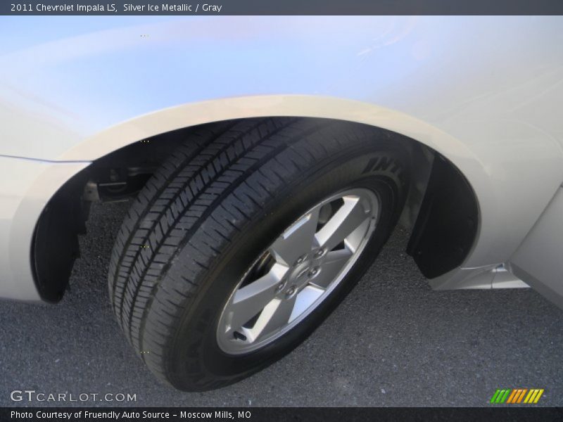 Silver Ice Metallic / Gray 2011 Chevrolet Impala LS