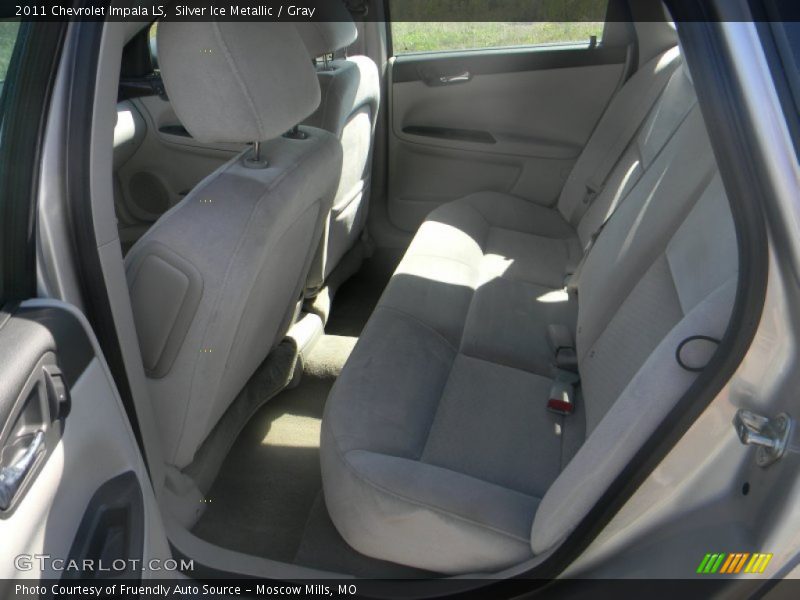Silver Ice Metallic / Gray 2011 Chevrolet Impala LS