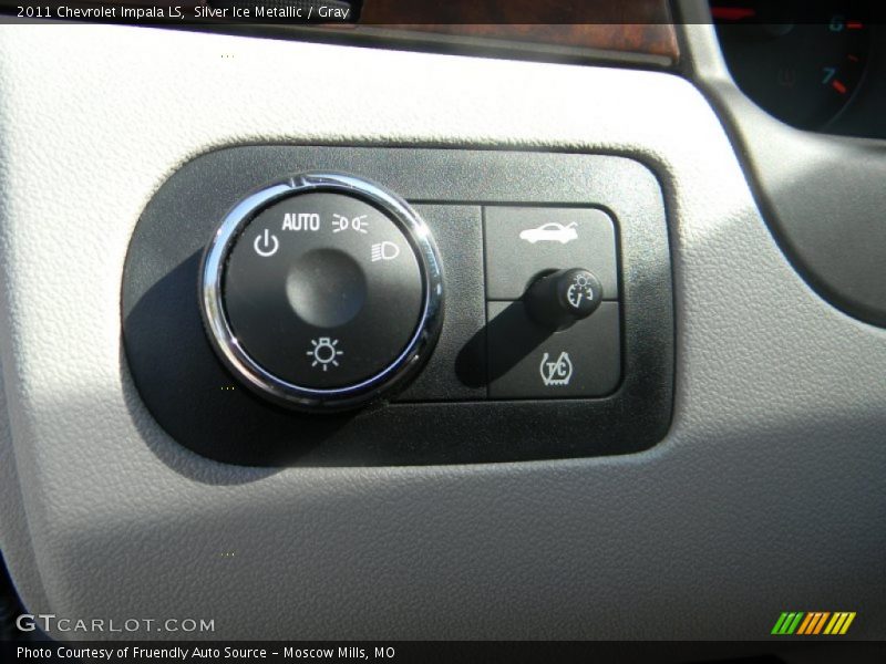 Silver Ice Metallic / Gray 2011 Chevrolet Impala LS