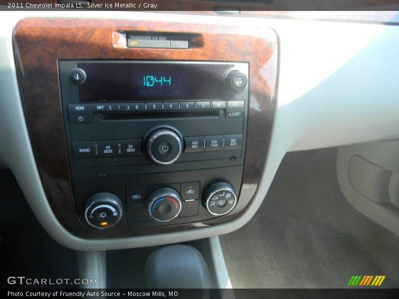 Silver Ice Metallic / Gray 2011 Chevrolet Impala LS