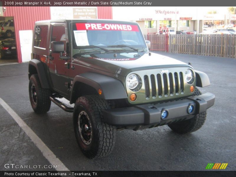 Front 3/4 View of 2008 Wrangler X 4x4