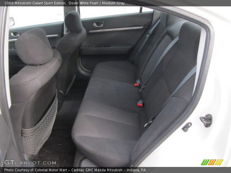 Dover White Pearl / Medium Gray 2009 Mitsubishi Galant Sport Edition