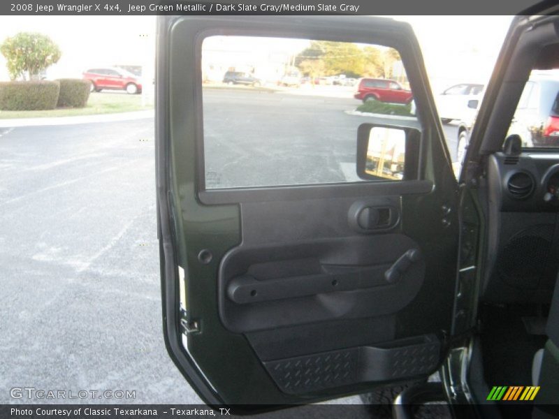 Jeep Green Metallic / Dark Slate Gray/Medium Slate Gray 2008 Jeep Wrangler X 4x4