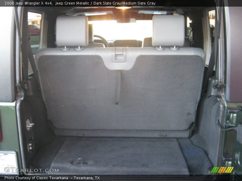 Jeep Green Metallic / Dark Slate Gray/Medium Slate Gray 2008 Jeep Wrangler X 4x4