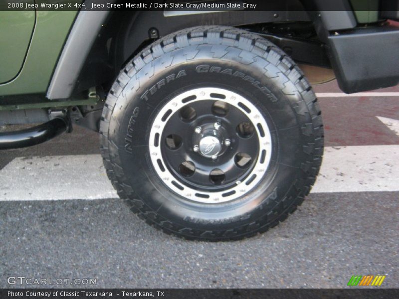 Custom Wheels of 2008 Wrangler X 4x4