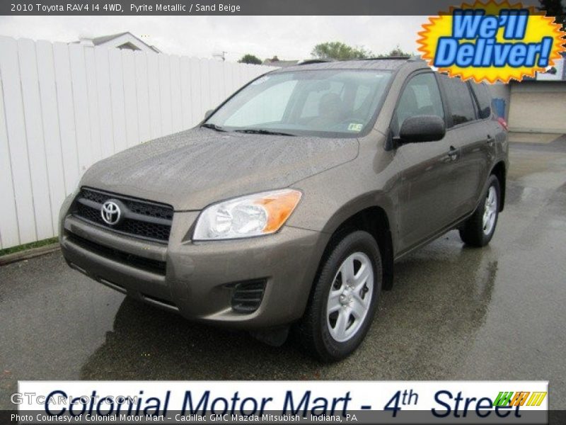Pyrite Metallic / Sand Beige 2010 Toyota RAV4 I4 4WD
