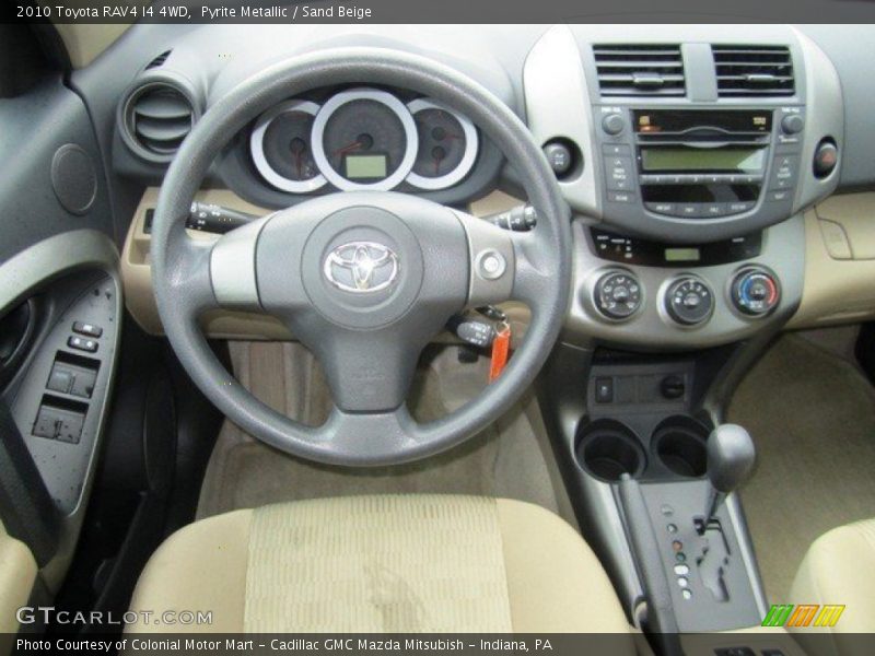 Pyrite Metallic / Sand Beige 2010 Toyota RAV4 I4 4WD