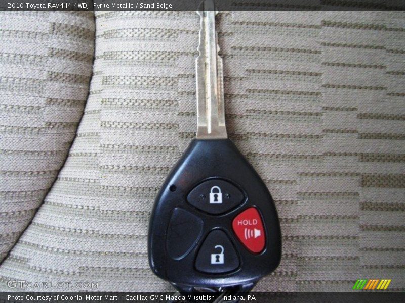 Pyrite Metallic / Sand Beige 2010 Toyota RAV4 I4 4WD
