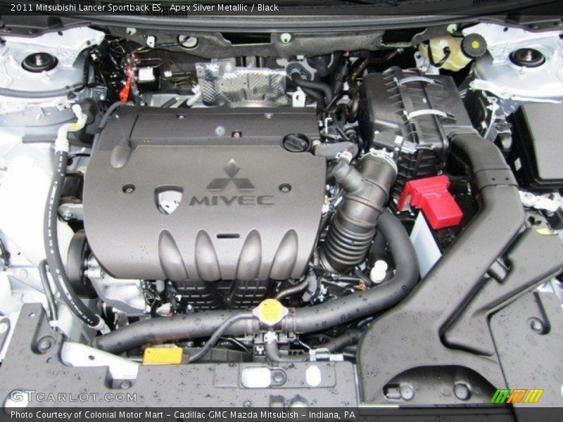  2011 Lancer Sportback ES Engine - 2.0 Liter DOHC 16-Valve MIVEC 4 Cylinder