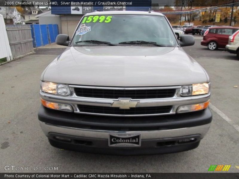 Silver Birch Metallic / Gray/Dark Charcoal 2006 Chevrolet Tahoe LS 4WD