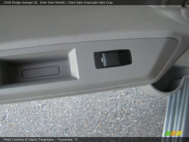 Silver Steel Metallic / Dark Slate Gray/Light Slate Gray 2008 Dodge Avenger SE