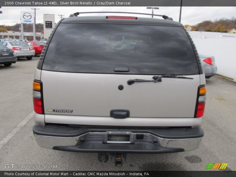 Silver Birch Metallic / Gray/Dark Charcoal 2006 Chevrolet Tahoe LS 4WD