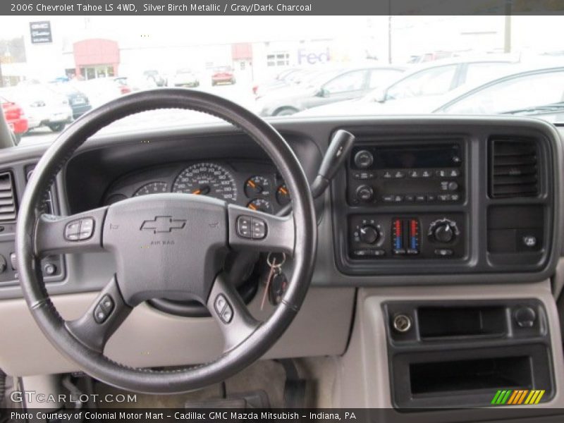 Silver Birch Metallic / Gray/Dark Charcoal 2006 Chevrolet Tahoe LS 4WD
