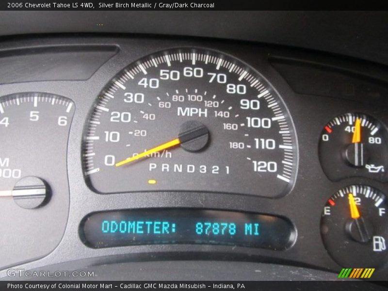 Silver Birch Metallic / Gray/Dark Charcoal 2006 Chevrolet Tahoe LS 4WD