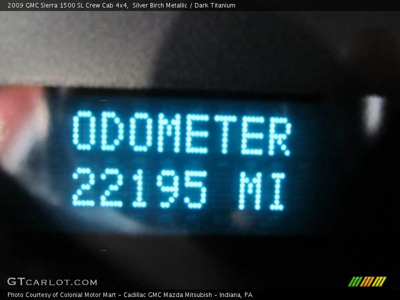 Silver Birch Metallic / Dark Titanium 2009 GMC Sierra 1500 SL Crew Cab 4x4
