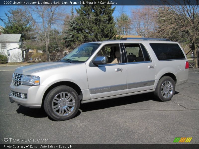 Light French Silk Metallic / Camel/Sand 2007 Lincoln Navigator L Ultimate 4x4