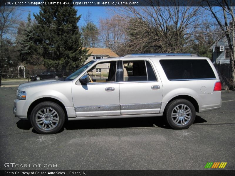 Light French Silk Metallic / Camel/Sand 2007 Lincoln Navigator L Ultimate 4x4