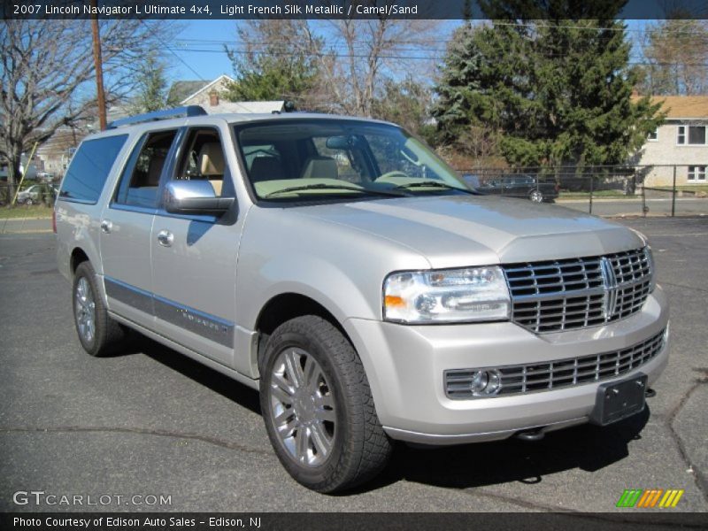 Light French Silk Metallic / Camel/Sand 2007 Lincoln Navigator L Ultimate 4x4