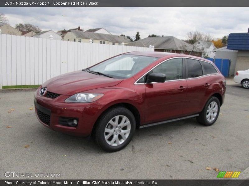Copper Red Mica / Black 2007 Mazda CX-7 Sport