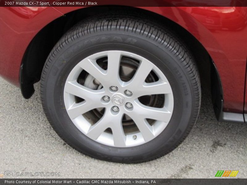 Copper Red Mica / Black 2007 Mazda CX-7 Sport