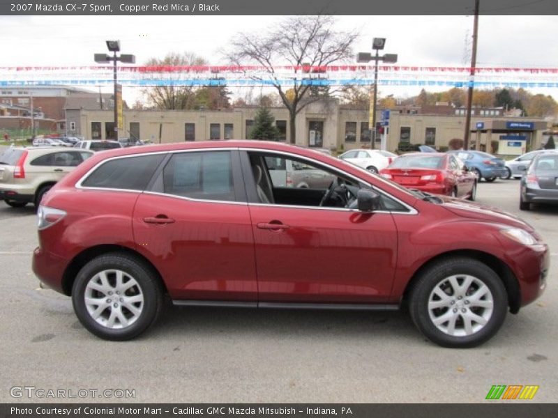 Copper Red Mica / Black 2007 Mazda CX-7 Sport