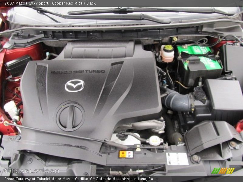 Copper Red Mica / Black 2007 Mazda CX-7 Sport
