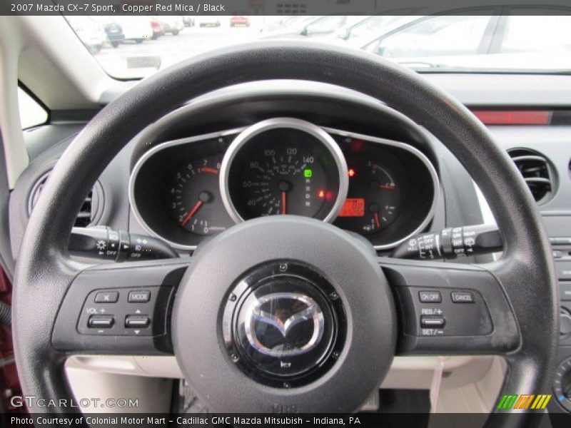 Copper Red Mica / Black 2007 Mazda CX-7 Sport