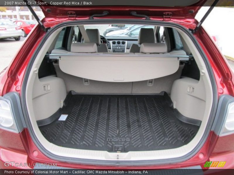 Copper Red Mica / Black 2007 Mazda CX-7 Sport