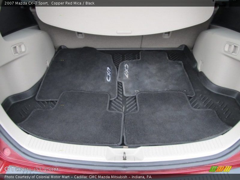 Copper Red Mica / Black 2007 Mazda CX-7 Sport