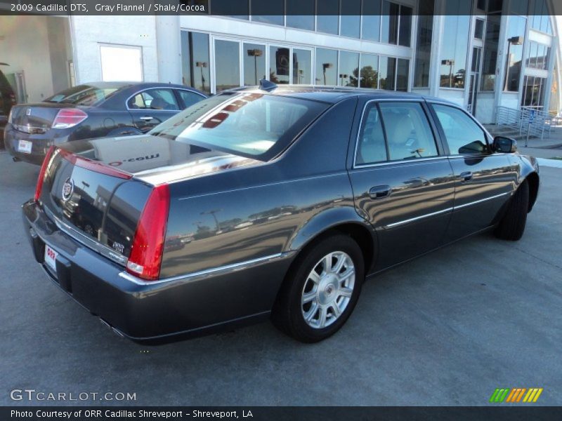 Gray Flannel / Shale/Cocoa 2009 Cadillac DTS