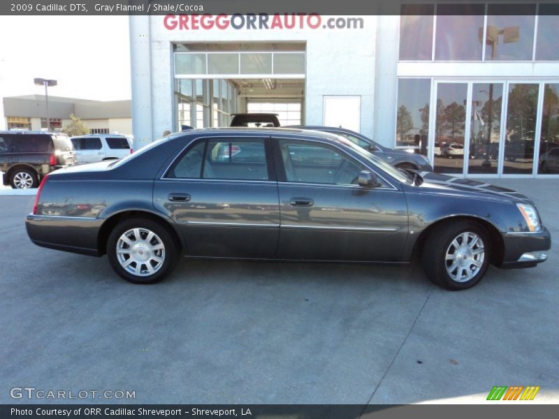 Gray Flannel / Shale/Cocoa 2009 Cadillac DTS