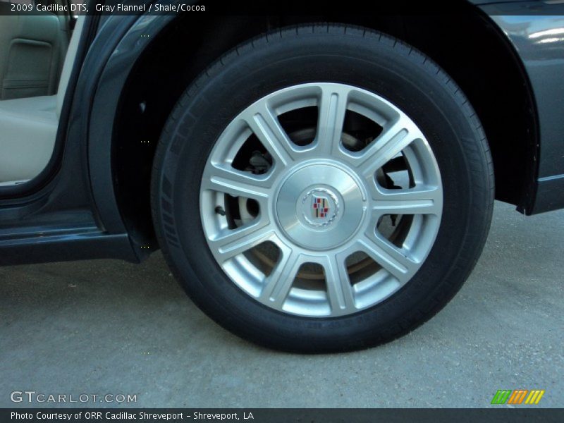 Gray Flannel / Shale/Cocoa 2009 Cadillac DTS