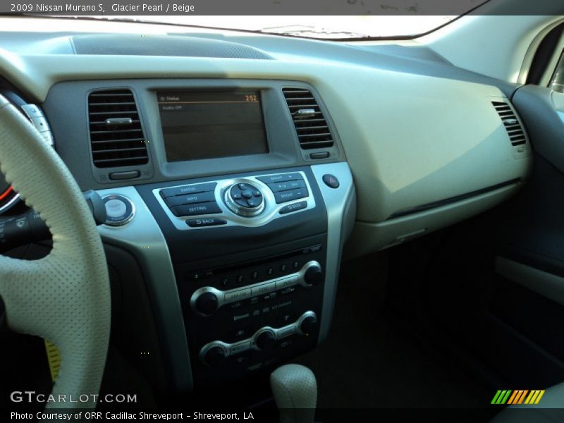 Glacier Pearl / Beige 2009 Nissan Murano S