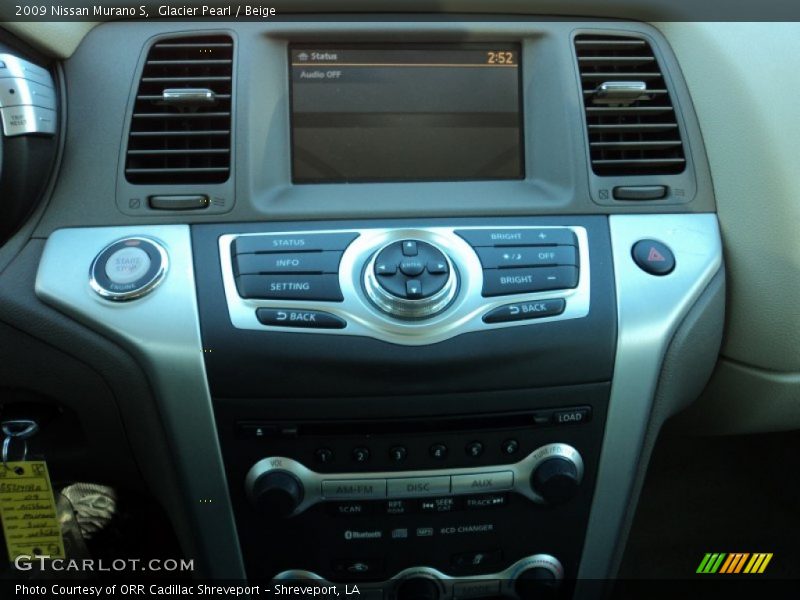 Glacier Pearl / Beige 2009 Nissan Murano S